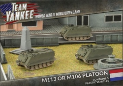 M113 or M106 Platoon (Plastic x3)
